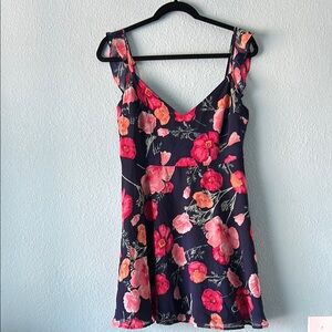 Floral Sleeveless Dress Juniors size Large